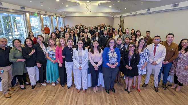 Participantes del Primer Encuentro Nacional de la Estrategia ETMI Plus.