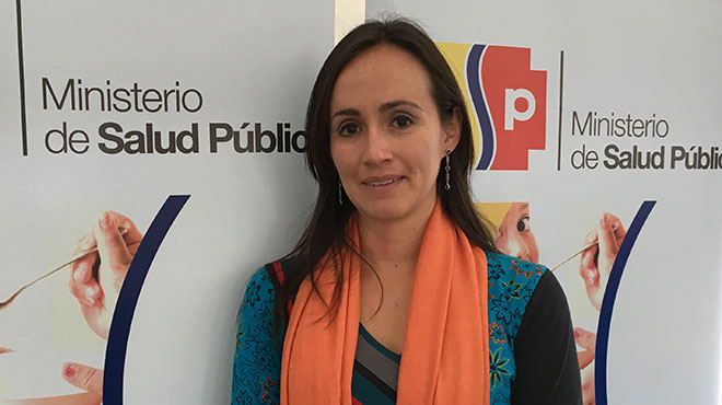 Vernica Vargas, tcnica del MSP.