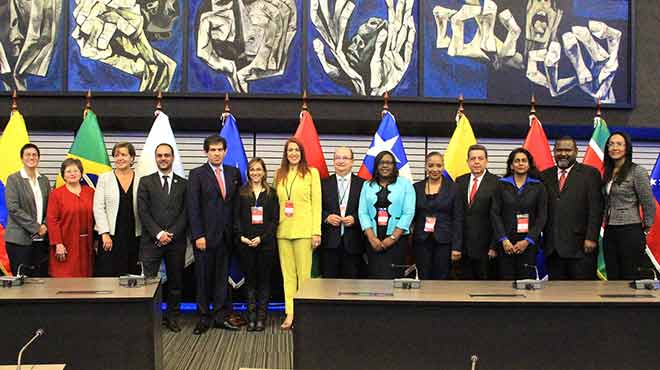 Ministros del Consejo de Salud Sudamericano de la Unasur
