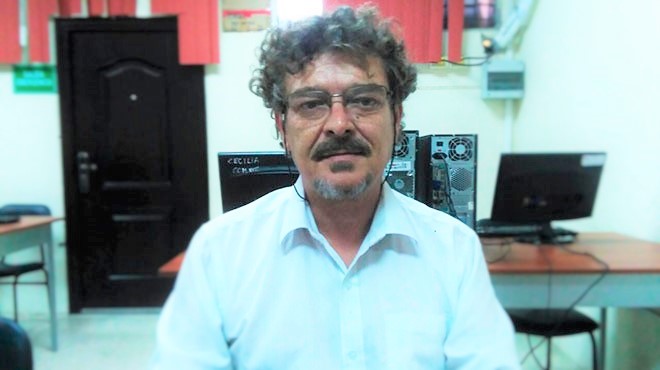 Victoriano Camas, docente de la Universidad Laica Eloy Alfaro de Manab (ULEAM).