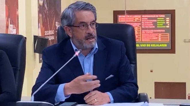 Jos Ruales, ministro de Salud.