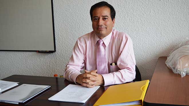 Washington Bez, presidente de la Sociedad Ecuatoriana de Medicina de Emergencias y Desastres