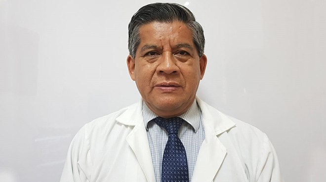 Washington Ladines, jefe del servicio de Hematologa del HTMC.