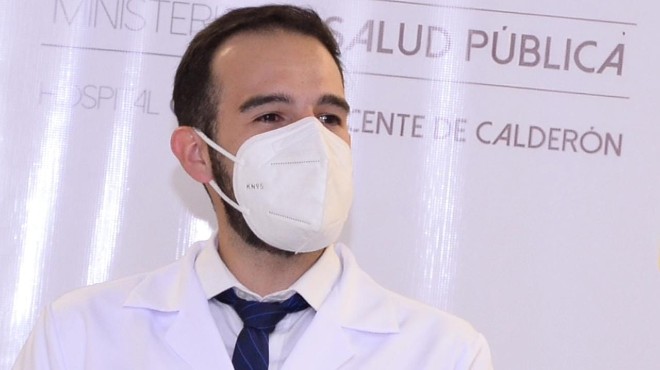William Perugachi, representante de la Anamer filial Pichincha.