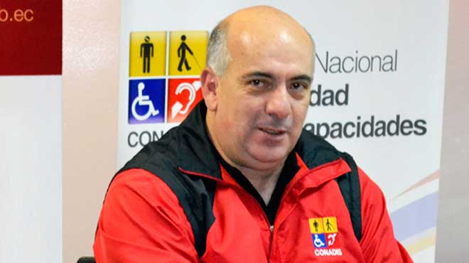 Xavier Torres, presidente del Conadis.