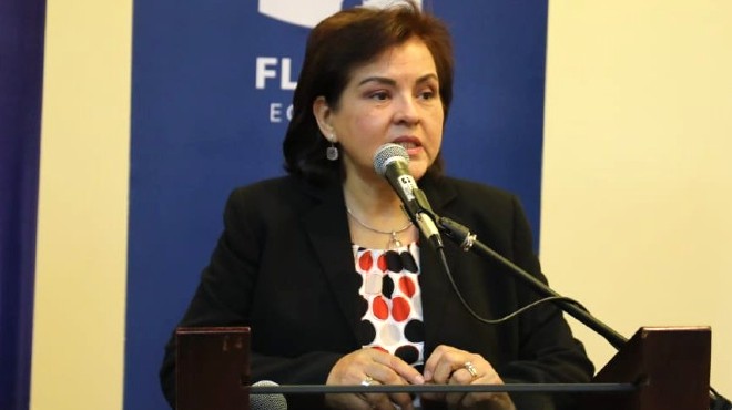 Ximena Crdova, presidenta del CACES.