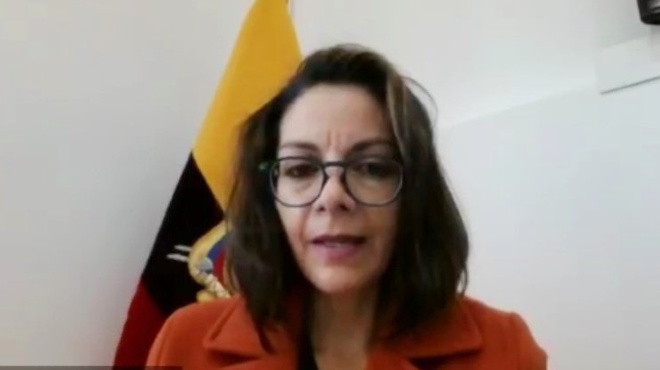 Ximena Garzn, ministra de Salud.