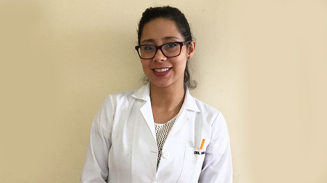 Ximena Cobo, coordinadora de reas Clnicas y Qurrgicas del HGEG.