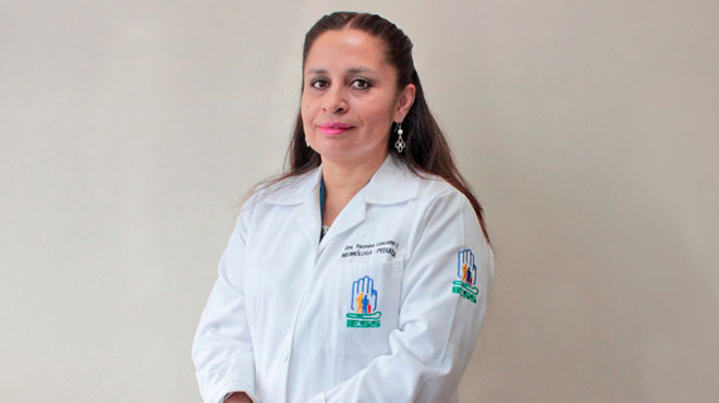 Yasmina Lascano, neumloga pediatra del HCAM.