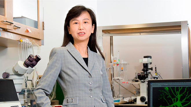 Zhen Yan, investigadora de la Universidad de Buffalo.