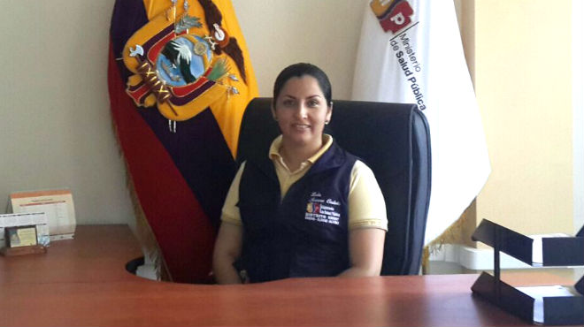 Ivonne Cedeo, responsable del Programa Ampliado de Inmunizaciones.