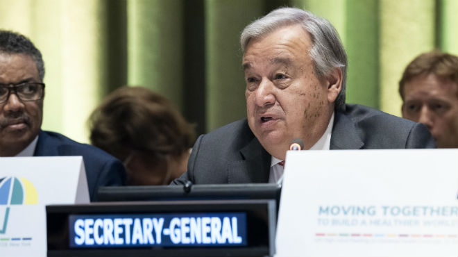 Secretario General de la ONU, Antnio Guterres.