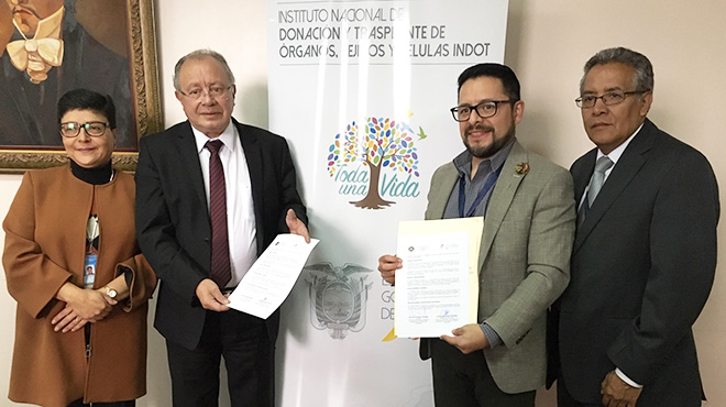 Jacqueline Bonilla, Ramiro Estrella, Mauricio Heredia, Guillermo Fuenmayor.