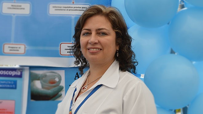 Alexandra Montalvo, encargada del programa en el HPAS.
