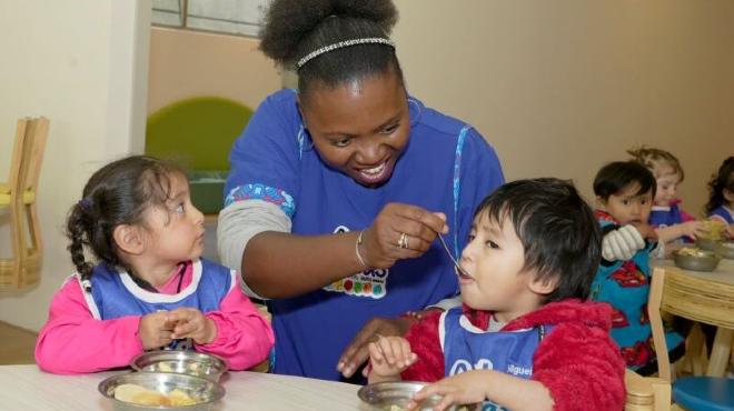 Se fortalece la educacin alimentaria en nias y nios que reciben servicios municipales.