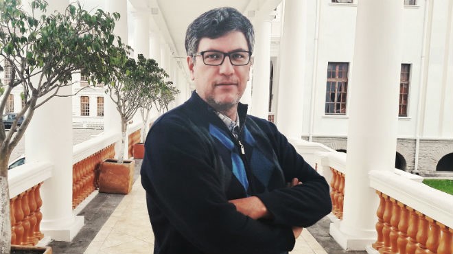 Vctor lvarez, nuevo presidente de la Asociacin de Mdicos del Eugenio Espejo.