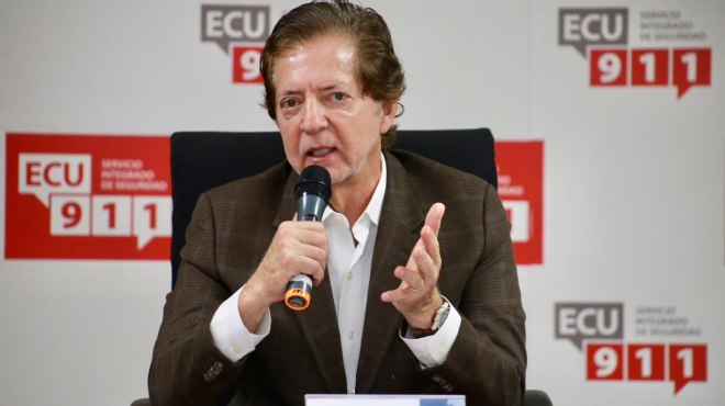 Alfredo Ortega, presidente del Consejo Directivo del IESS.