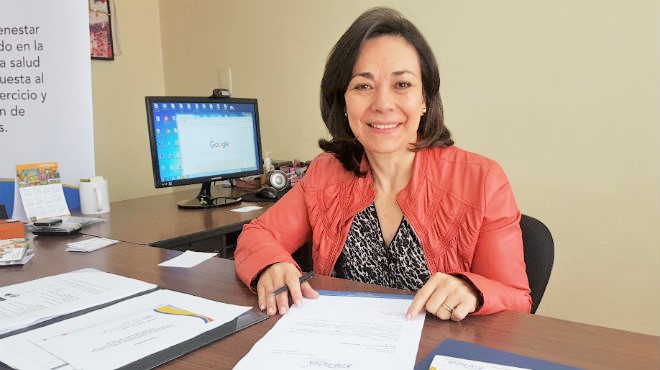 Amira Herdoiza, directora ejecutiva de Corporacin Kimirina.