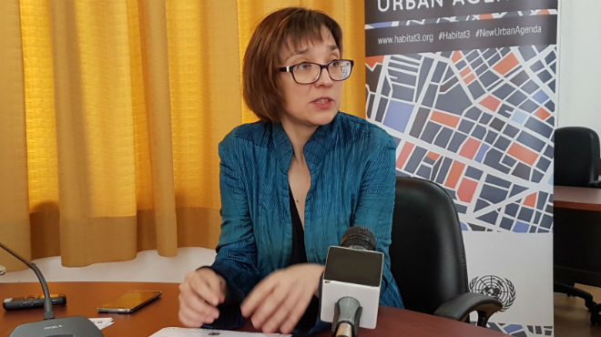 Ana Moreno, coordinadora del evento.