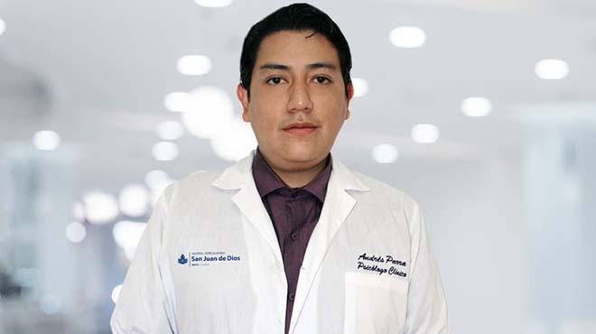 Andrs Parra, coordinador de Psicologa Clnica del Hospital San Juan de Dios.