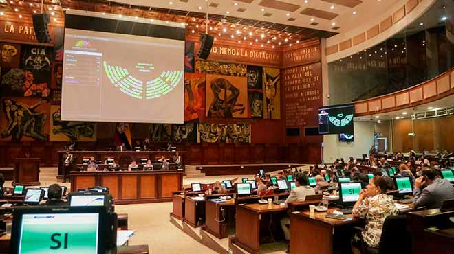 Pleno de la Asamblea Nacional.