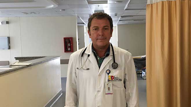 Augusto Maldonado, emergencilogo.