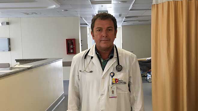 Augusto Maldonado, emergenci�logo.
