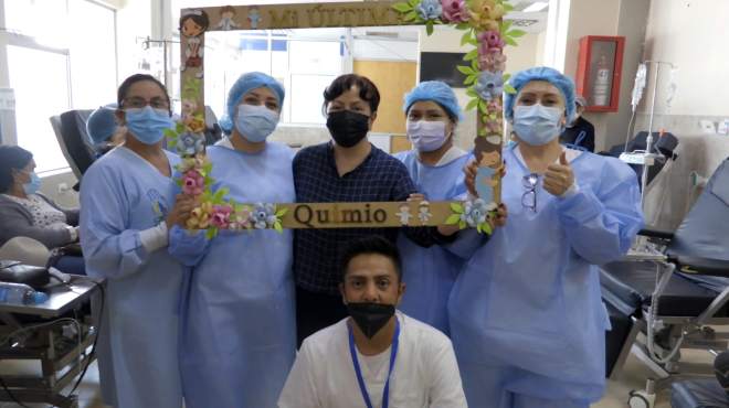 Paciente cumple satisfactoriamente su tratamiento oncolgico.