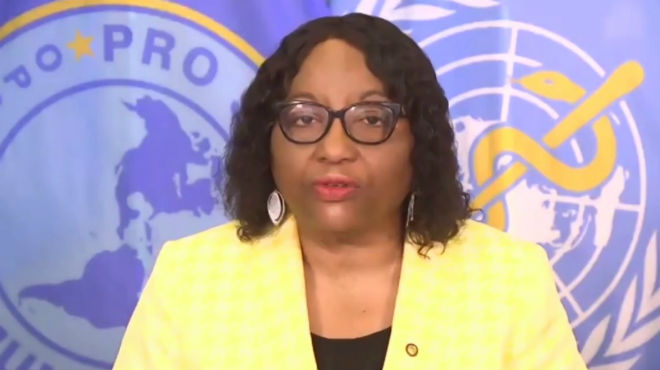 Carissa Etienne, directora de OPS.