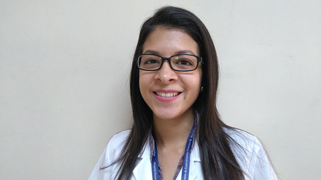 Carolina Delgado, hospital Guayaquil.