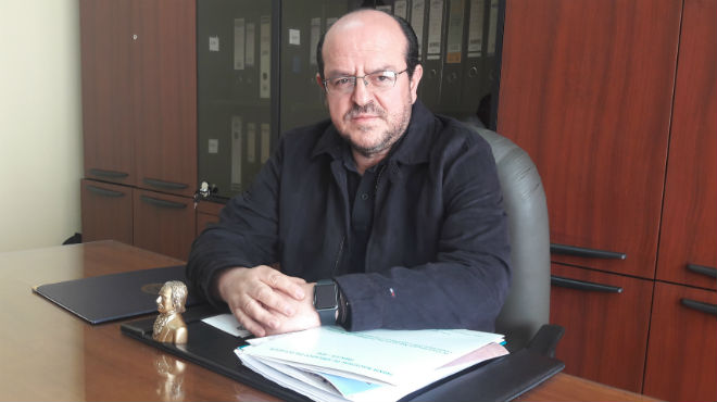 Santiago Carrasco, presidente del Colegio Mdico de Pichincha.