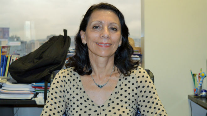Cecilia Acu�a, representante de la OPS en Ecuador.