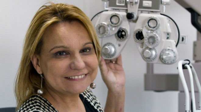 Celia Snchez-Ramos, oftalmloga.