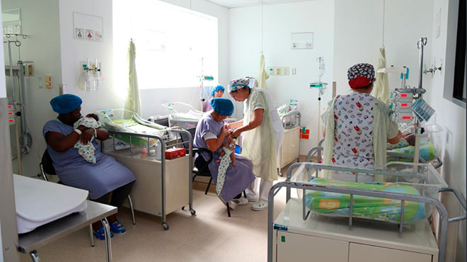 �rea de neonatolog�a del Hospital San Francisco del IESS.