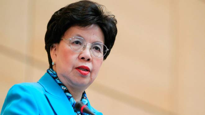 Margaret Chan, directora de OMS.