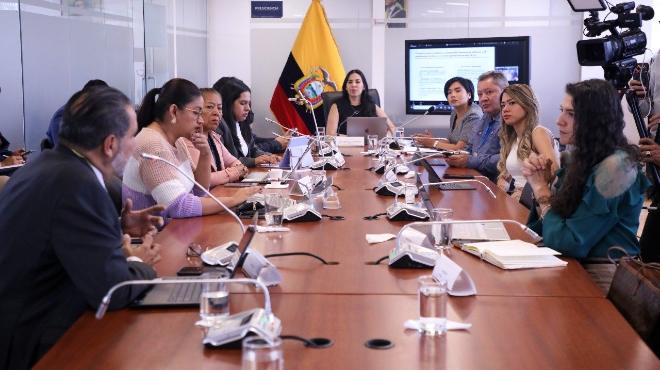Sesión de la Comisión Permanente del Derecho a la Salud.