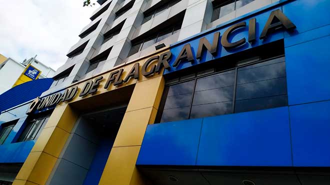 La exfuncionaria fue detenida con fines investigativos cuando sala de la crcel de Ambato.