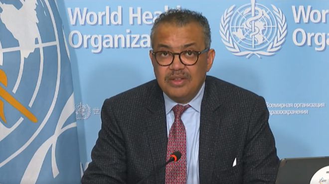 Tedros Adhanom Ghebreyesus, director general de OMS.