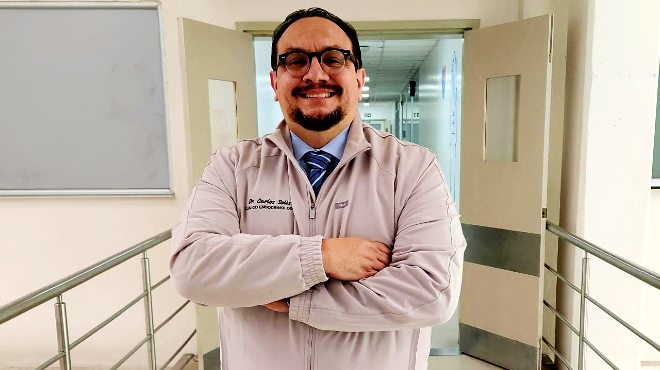 Carlos Sols, presidente de la Sociedad Ecuatoriana de Endocrinologa, Ncleo Guayas.