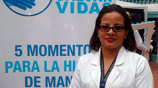 Diana Ramos, Hospital Luis Vernaza.