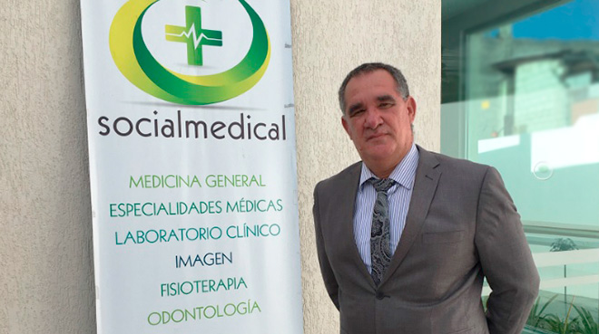 Roger Domnguez, director mdico de la Clnica de Especialidades Socialmedical.
