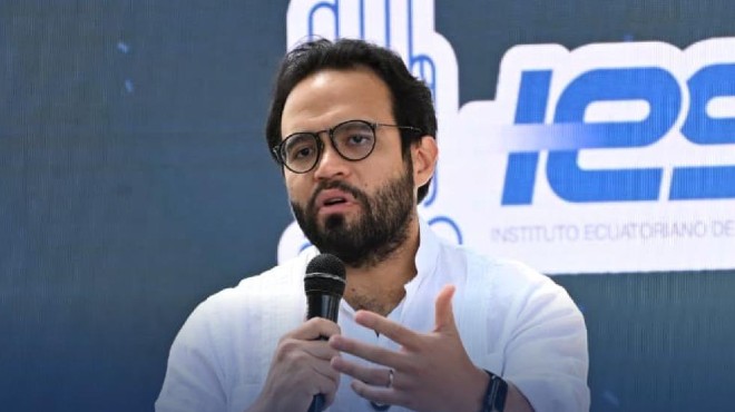 dgar Lama Von Buchwald, presidente del Consejo Directivo del IESS.