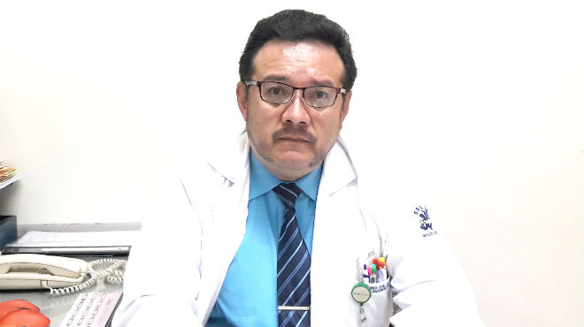 Edwin Cevallos, presidente de la Sociedad Ecuatoriana de Oncologa, ncleo de Quito