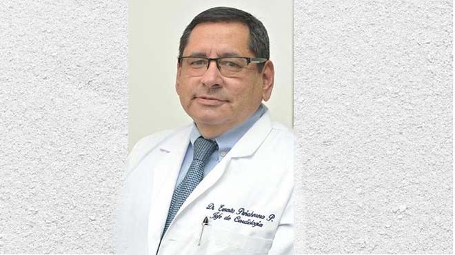 Ernesto Pe�aherra, jefe de Cardiolog�a de la JBG.