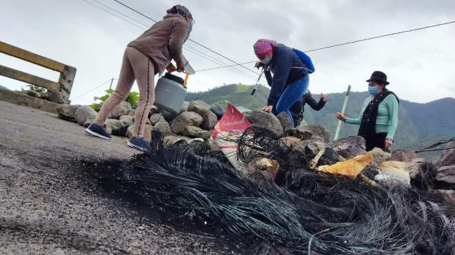 La Salud tambin se ve afectada por las manifestaciones.