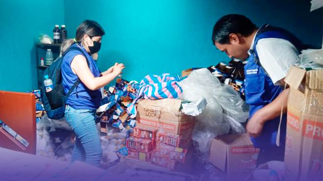 Accin de control al sur de Quito.