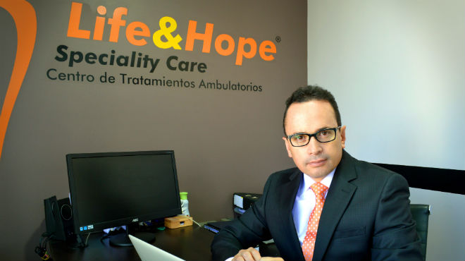Fausto Puente, gerente general de Life and Hope.