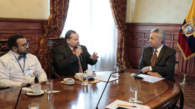 Representantes del gremio mdico se reunieron con el Presidente de la Repblica.