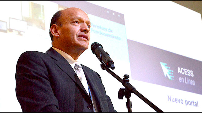 Francisco Vallejo, director ejecutivo del ACCES.
