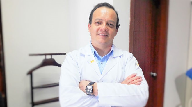 Germn Salazar, traumatlogo del Hospital Pablo Arturo Suarez.